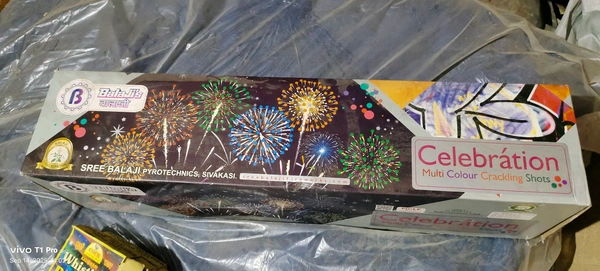 Balaji Multicolour Crackling 120 shots  Heavy Quality 