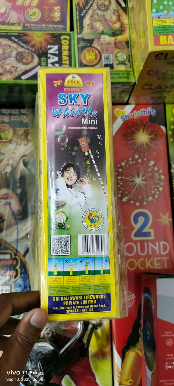 Cock Sky whistle Mini rocket