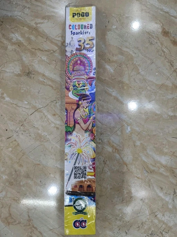 Pogo Coloured Sparklers 35 cm Pack of 5pcs
