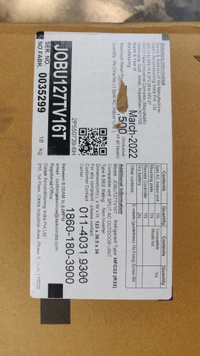 Daikin 2.5 Ton Non Inverter - Assembled Heavy Duty Air Conditioning System Comercial - 10 Years Warranty 