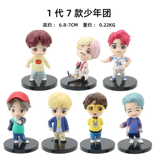 BTS set of 7 Design B