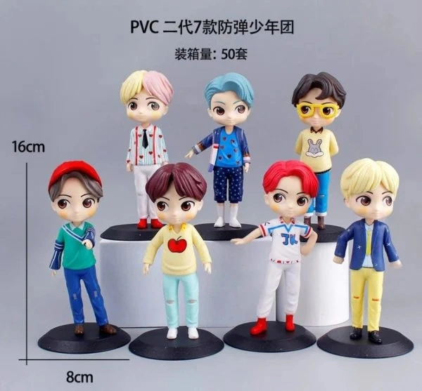 BTS New Set of 7 Q poskets