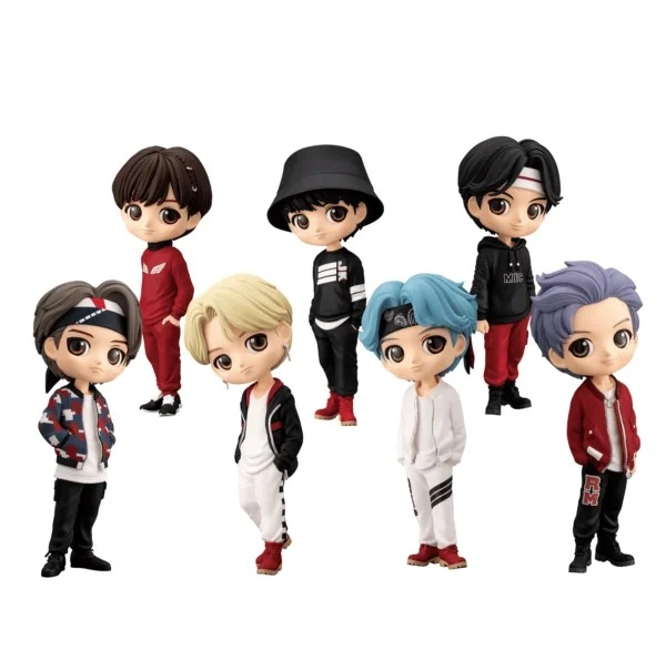BTS set of 7 Q Posket
