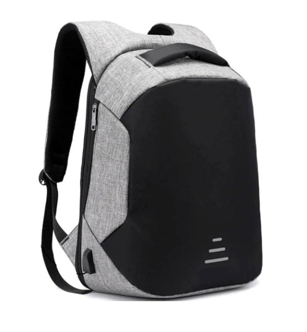 Anti Theft Premium Backpack Grey