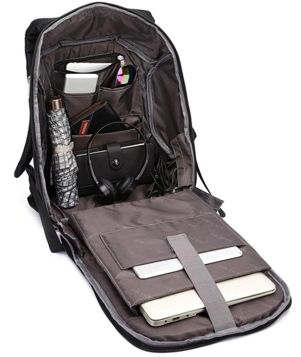 Anti Theft Premium Backpack Black