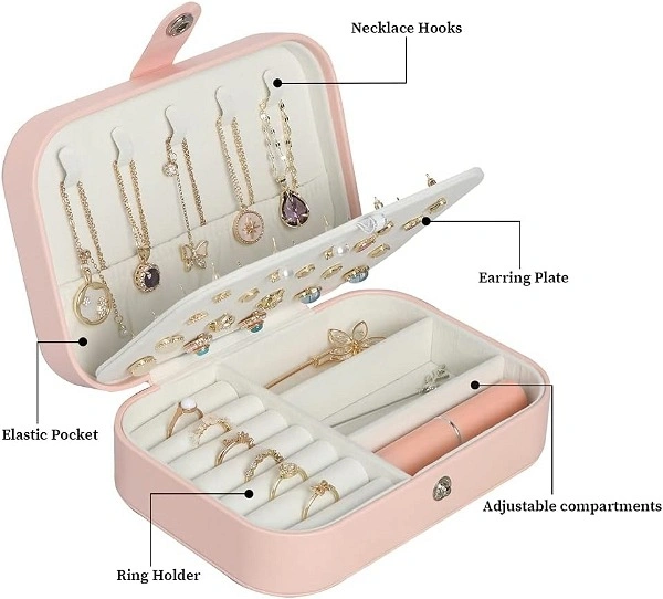 Pink Large Jewelry Organizer