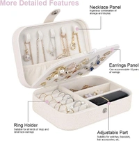 White Large Jewelry Organizer