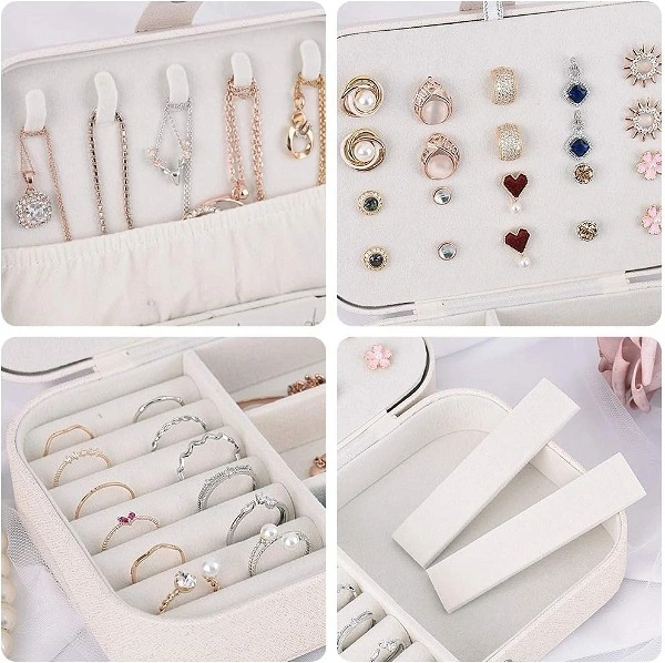White Large Jewelry Organizer