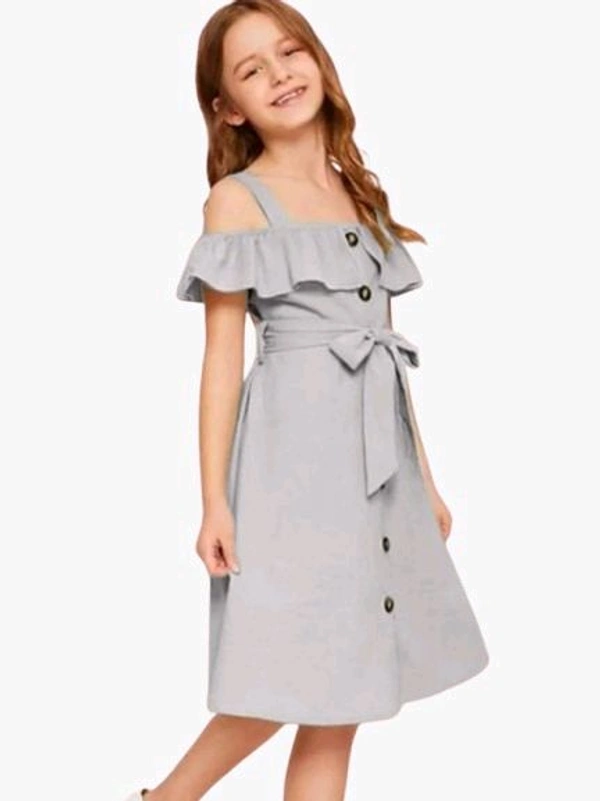 Off shoulder frock kids wear - 26, Nobel