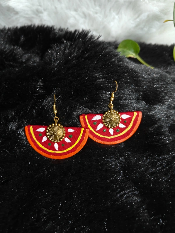 Ameya - hand painted earrings
