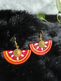 Ameya - hand painted earrings