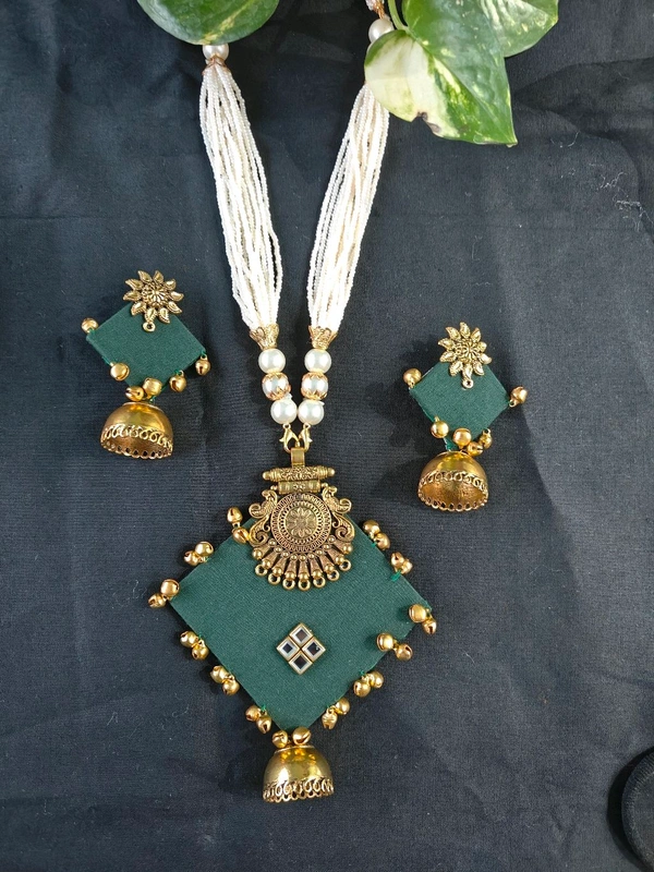 Grace Green Set - Bottle Green