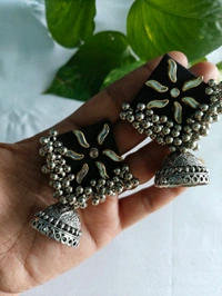 Kiran Earrings - Black