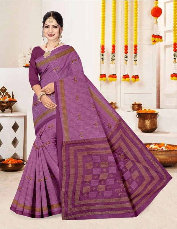 COTTON SAREE-000308