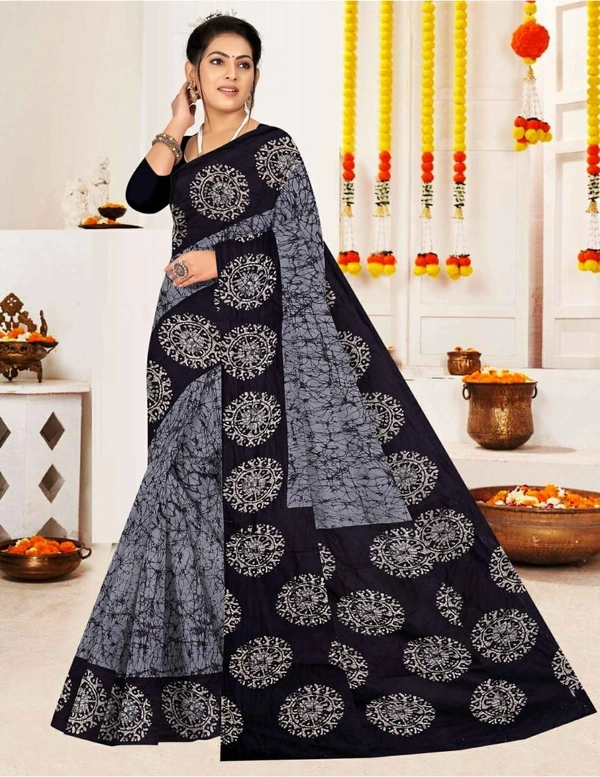 COTTON SAREE-000476