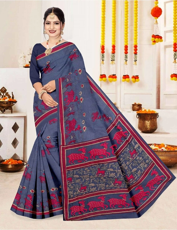 SAGAR COTTON SAREE-000478