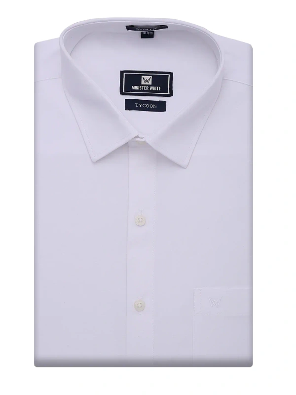 MINISTER WHITE SHIRT-GSR0003546 - XXL, White