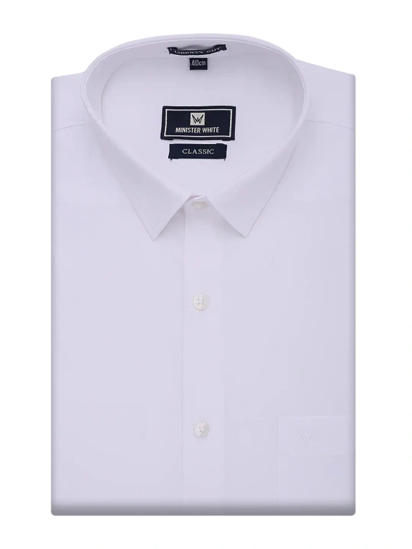MINISTER WHITE SHIRT-GSR0003570-HS - 46, CLASSIC