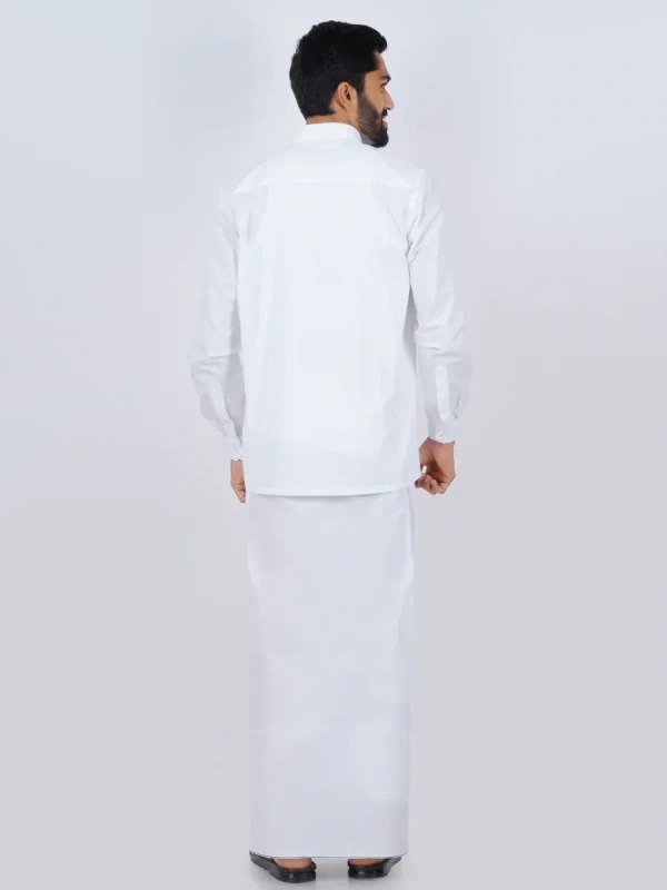 RAMRAJ SHIRT-GSR000501 - 42, White