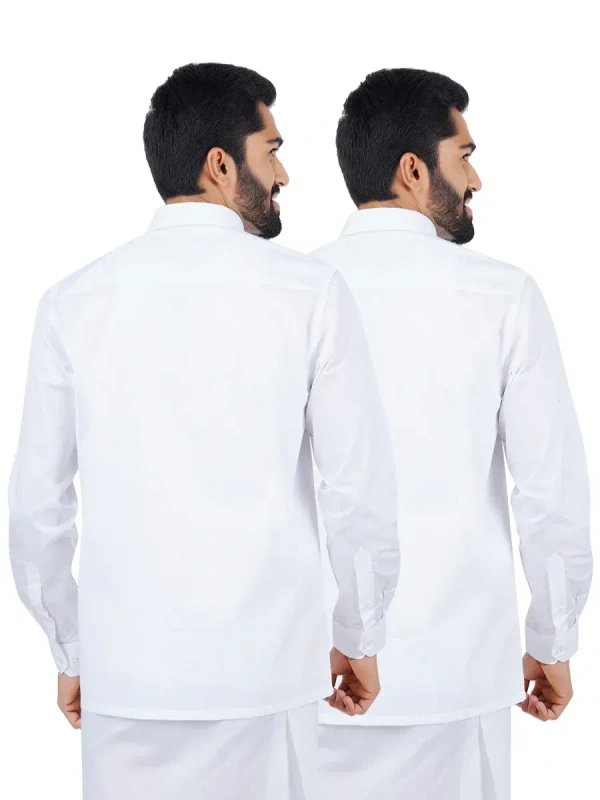 RAMRAJ SHIRT-GSR000501 - 42, White