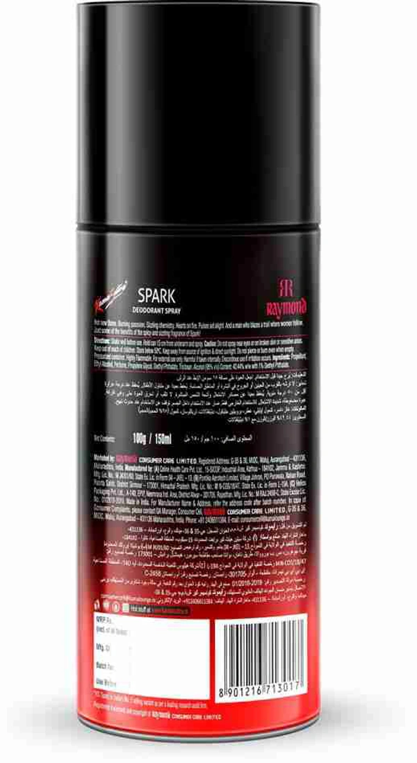 Raymonds K S Body Spray 150 ML-GSR0000011 - 150 ML