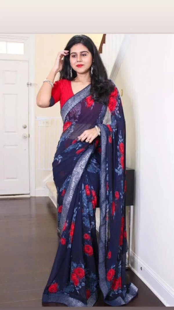 Gsr Fancey Saree-GSR0000024
