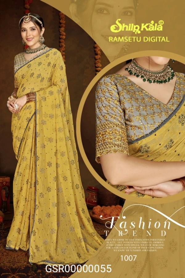 GSR Fancey Saree-GSR00000055