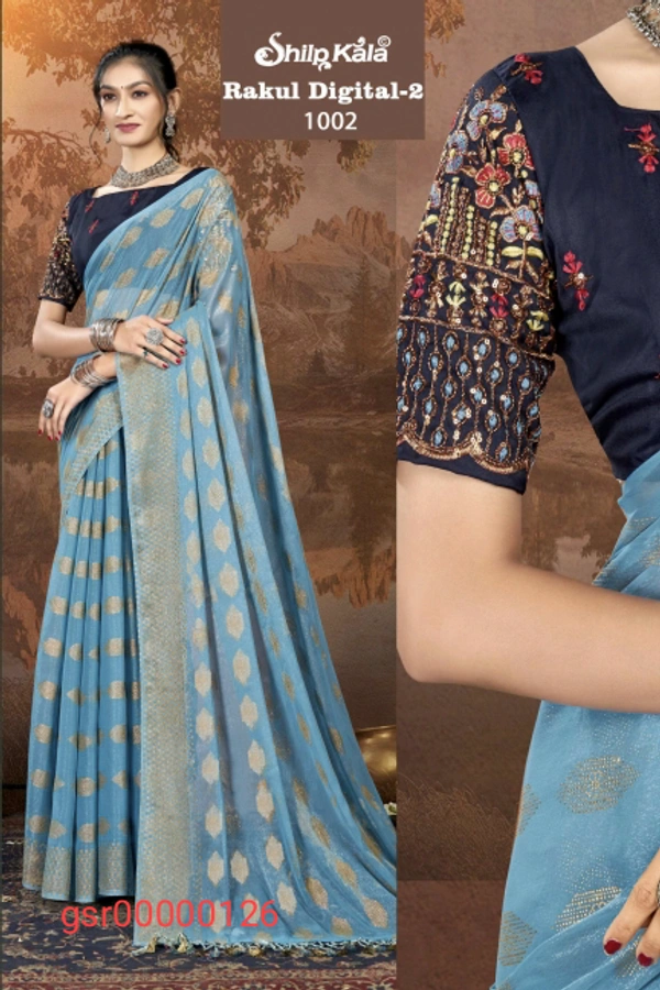 Gsr Fancey Saree-GSR00000126