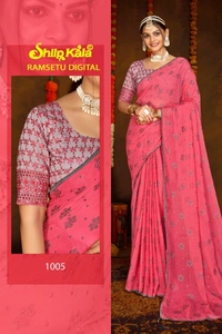 Gsr Fancey Saree-GSR00000056