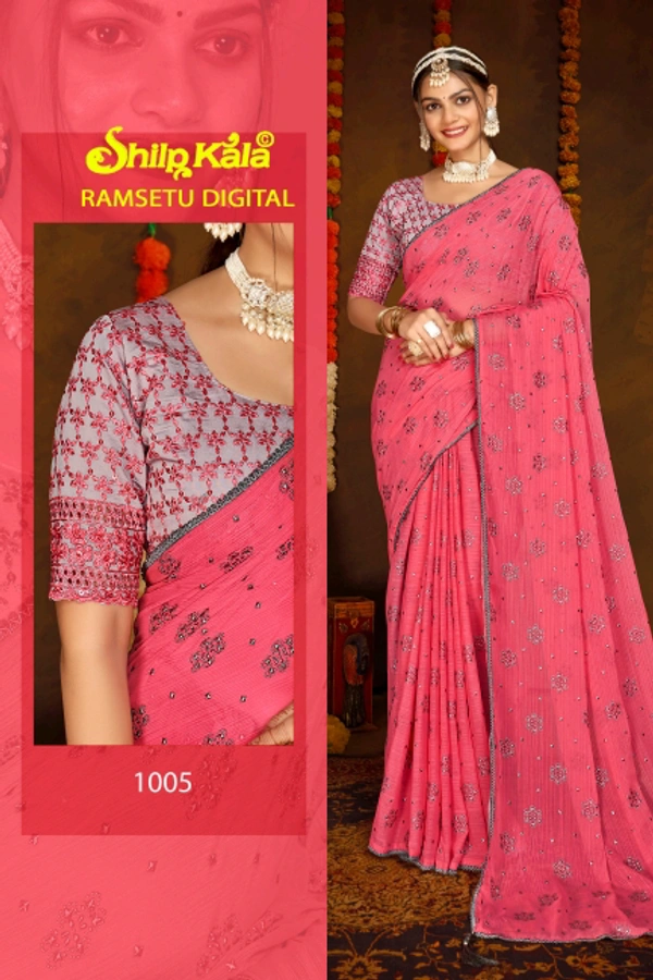 Gsr Fancey Saree-GSR00000056