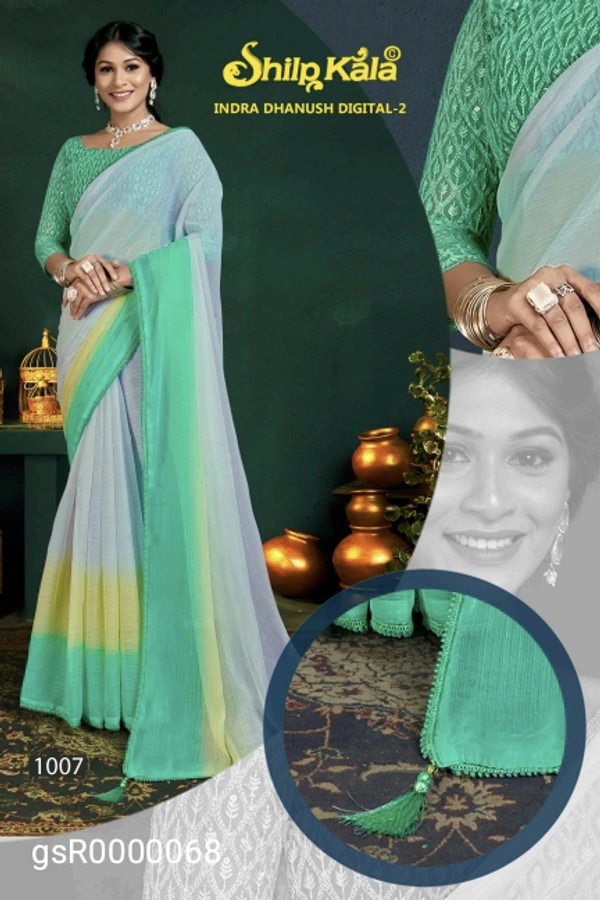 Gsr Fancey Saree-GSR0000068