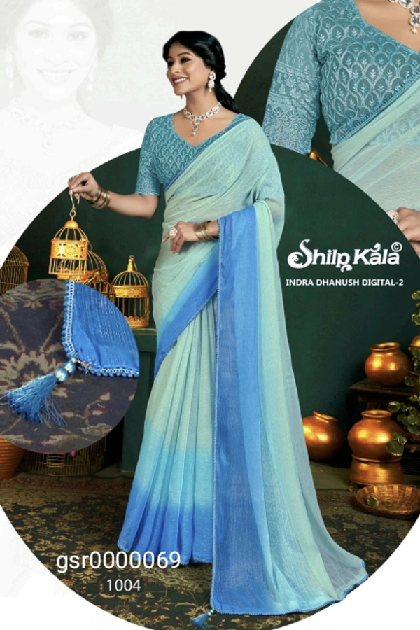 Gsr Fancey Saree-GSR0000070