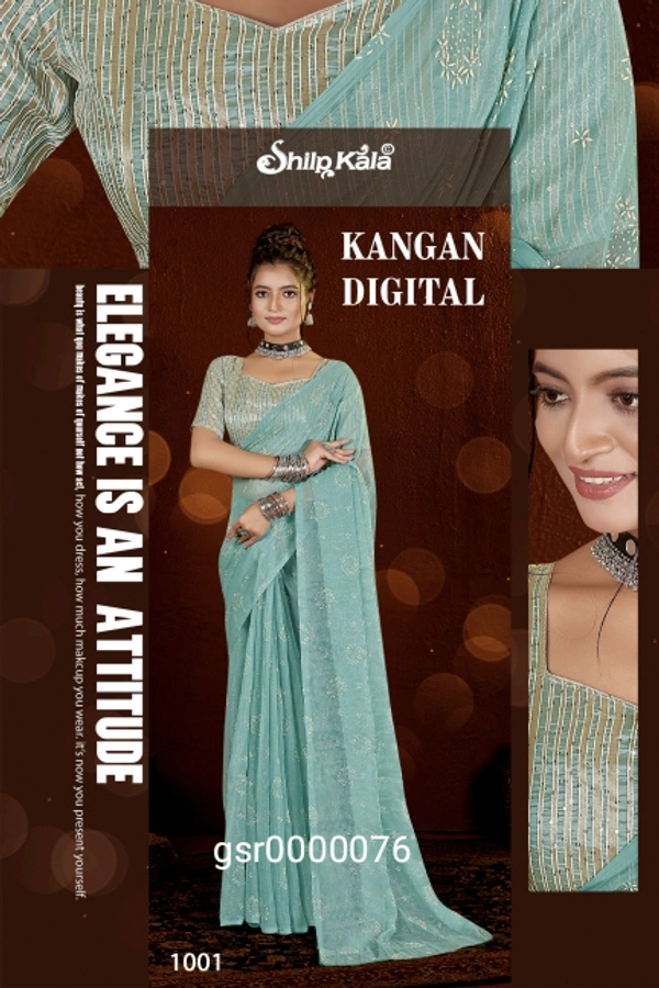 Gsr Fancey Saree-GSR0000076