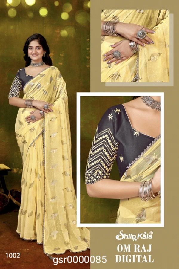 Gsr Fancey Saree-Gsr0000085