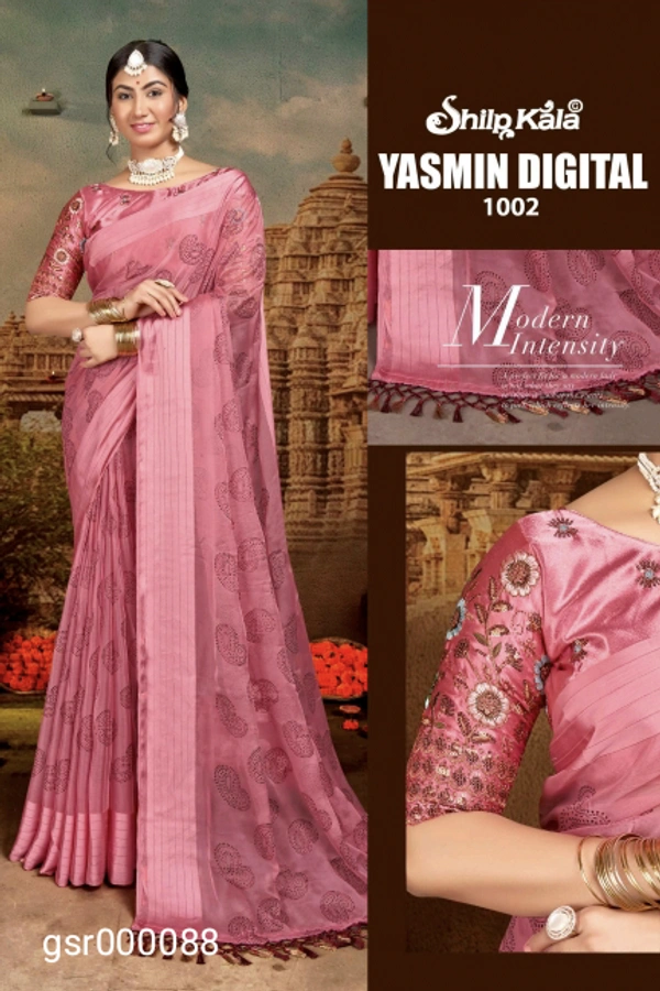 Gsr Fancey Saree-GSR000088