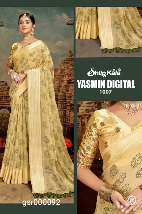 Gsr Fancey Saree-GSR000092