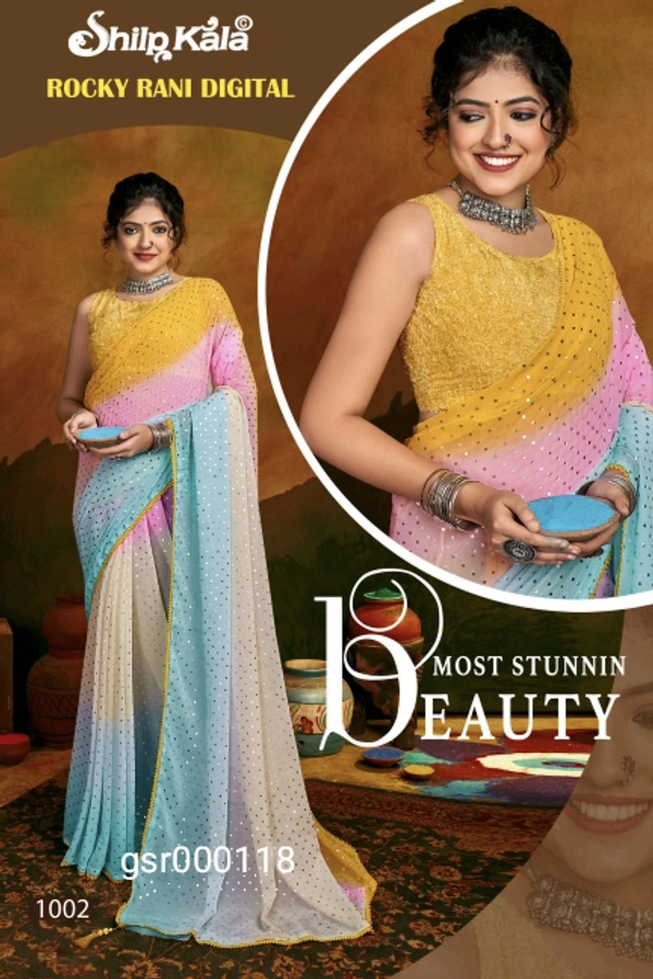 GSR Fancey Saree-GSR000118