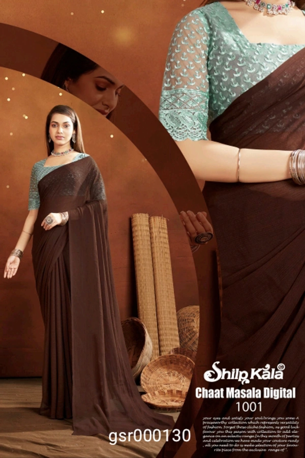 GSR Fancey Saree-GSR000130