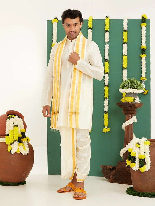 RamRaj Pancha Towel Kurtha-GSR000210 - 42