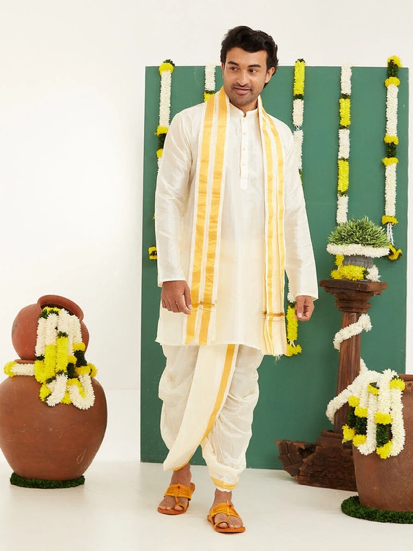 RamRaj Pancha Towel Kurtha-GSR000210 - 42