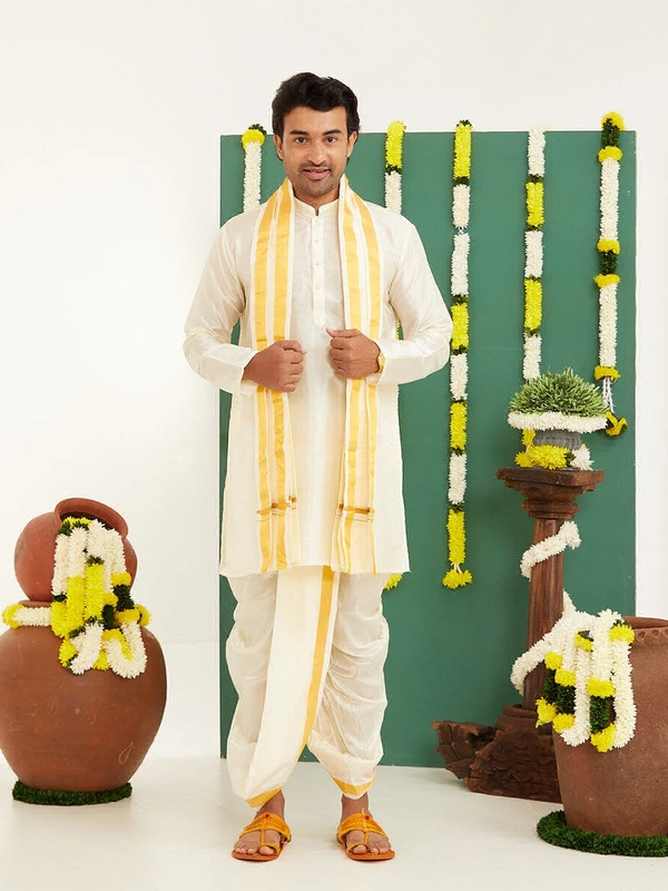 RamRaj Pancha Towel Kurtha-GSR000210 - 42