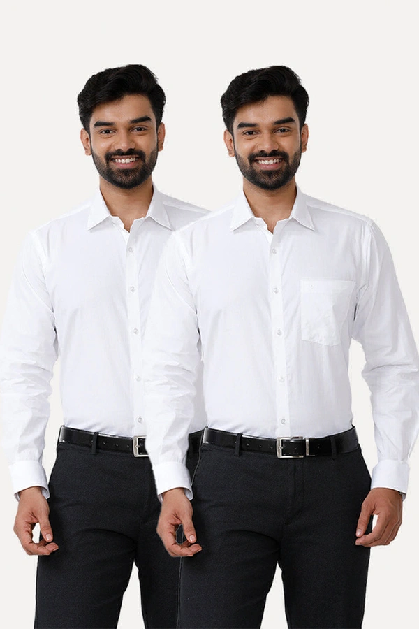 Uathyam White Shirt-GSR000221 - 38