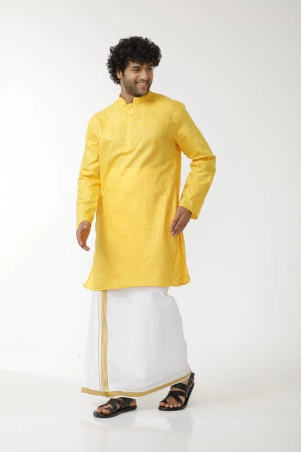 Exotic Kurta-GSR000235 - Gold, 40