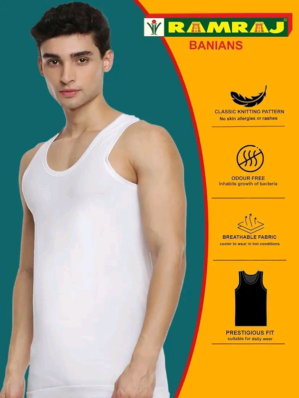 Ramraj Vest-GSR000679 - 95, White