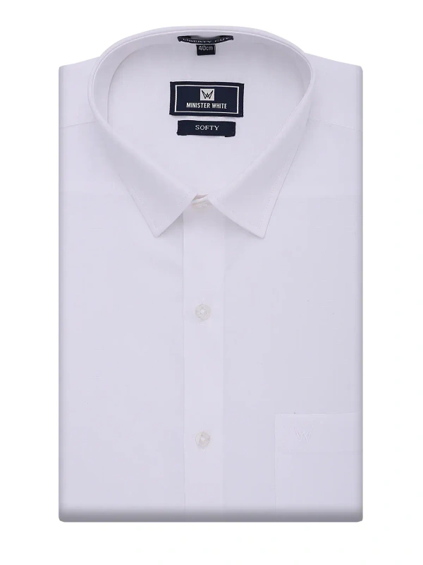 MINISTER WHITE SHIRT - 36, SOFTY