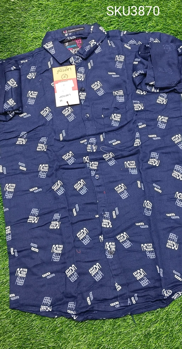 LAPTOP SHIRT-3870 - Medium