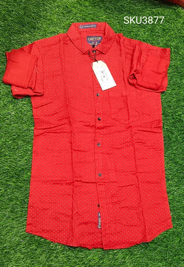 LAPTOP SHIRT-SKU3877 - MEDIUM