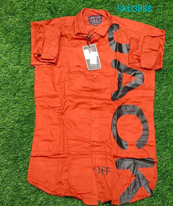 LAPTOP SHIRT-SKU3888 - MEDIUM