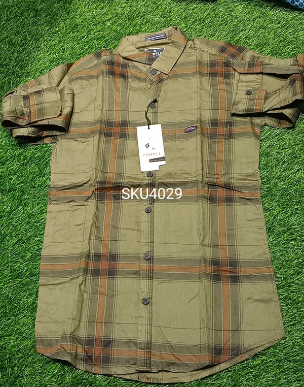 PURPLE SHIRT-SKU4029 - MEDIUM