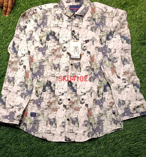 VARTICALS SHIRT-SKU4102 - SMALL